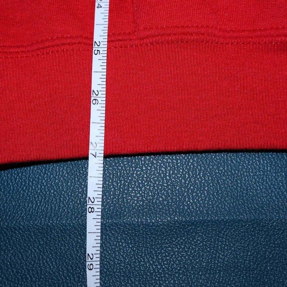 Jerzees VMI Keydets Hoodie Mens Red Virginia Military Institute Sweatshirt L - Picture 7 of 7